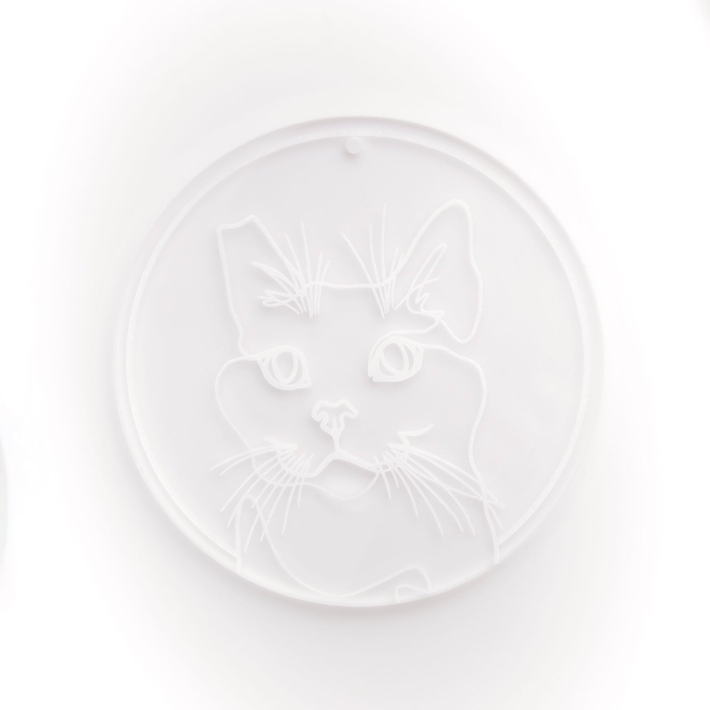 Custom Pet Portrait Acrylic Ornament
