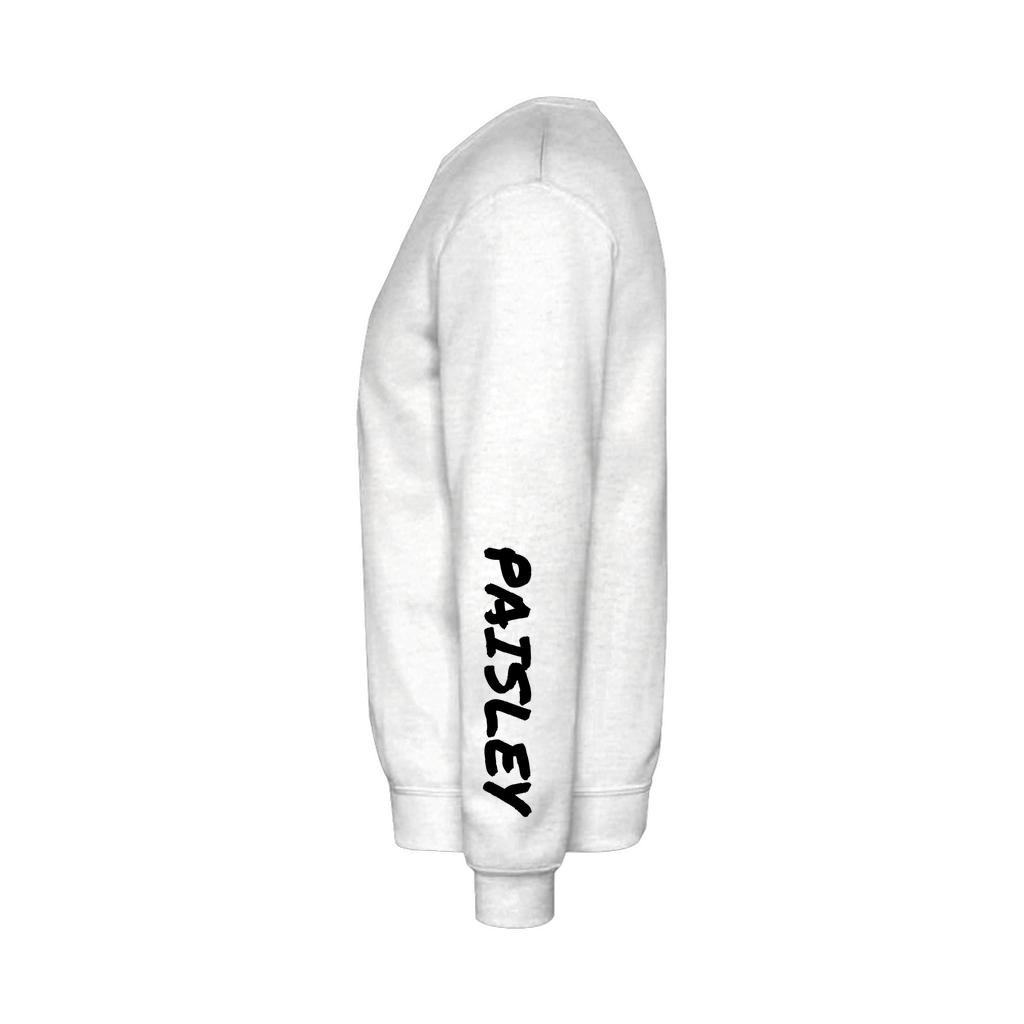 Custom Pet Portrait Sweatshirt with Name Sleeve