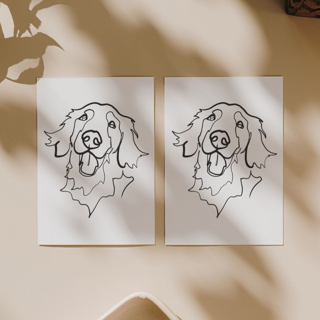 Pet Portrait Print Copy