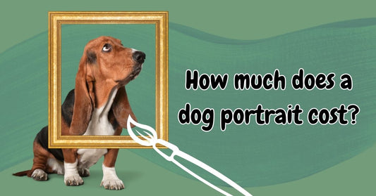 How much does a dog portrait cost?