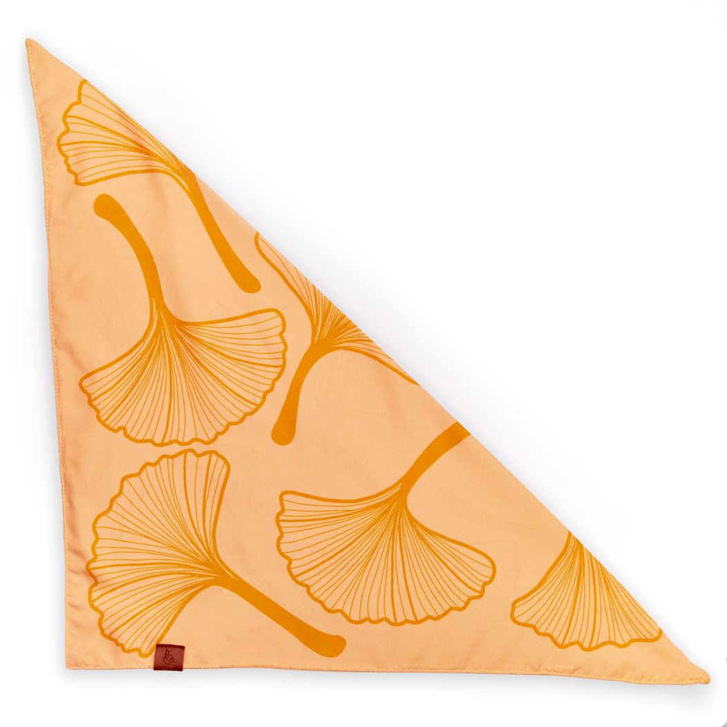 Ginkgo Leaf Pet Bandana