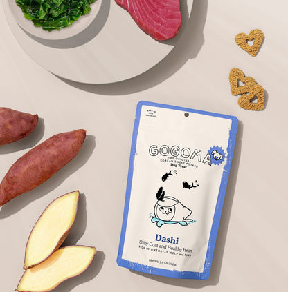 Dashi Delight: Kelp + Tuna Dog Treat for Heart Health