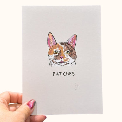 Mini Custom Pet Portrait Painting