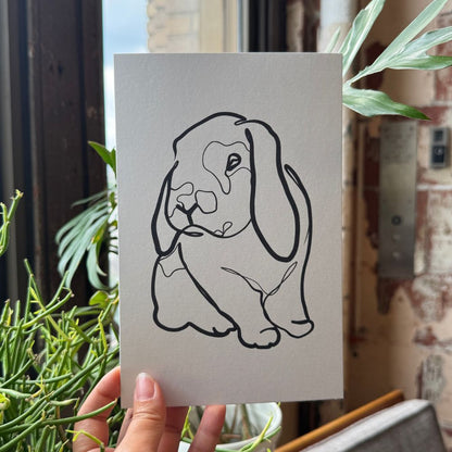 One Pet Single-Line Custom Portrait