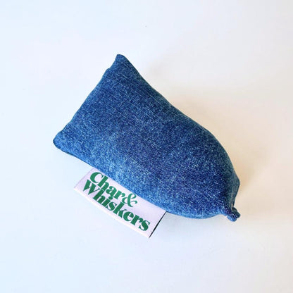 Jumbo Nugget Denim Catnip Toy