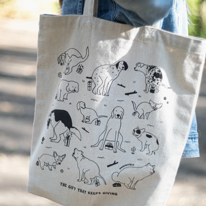 Dog Gifts Tote Bag