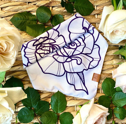 Porcelain Rose Pet Bandana